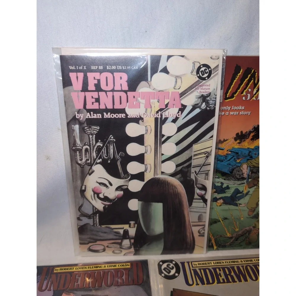 Underworld 4-Issue COMPLETE Mini Series 1-4 (1987) DC Comics + Others